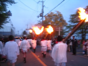 仰木祭ー火